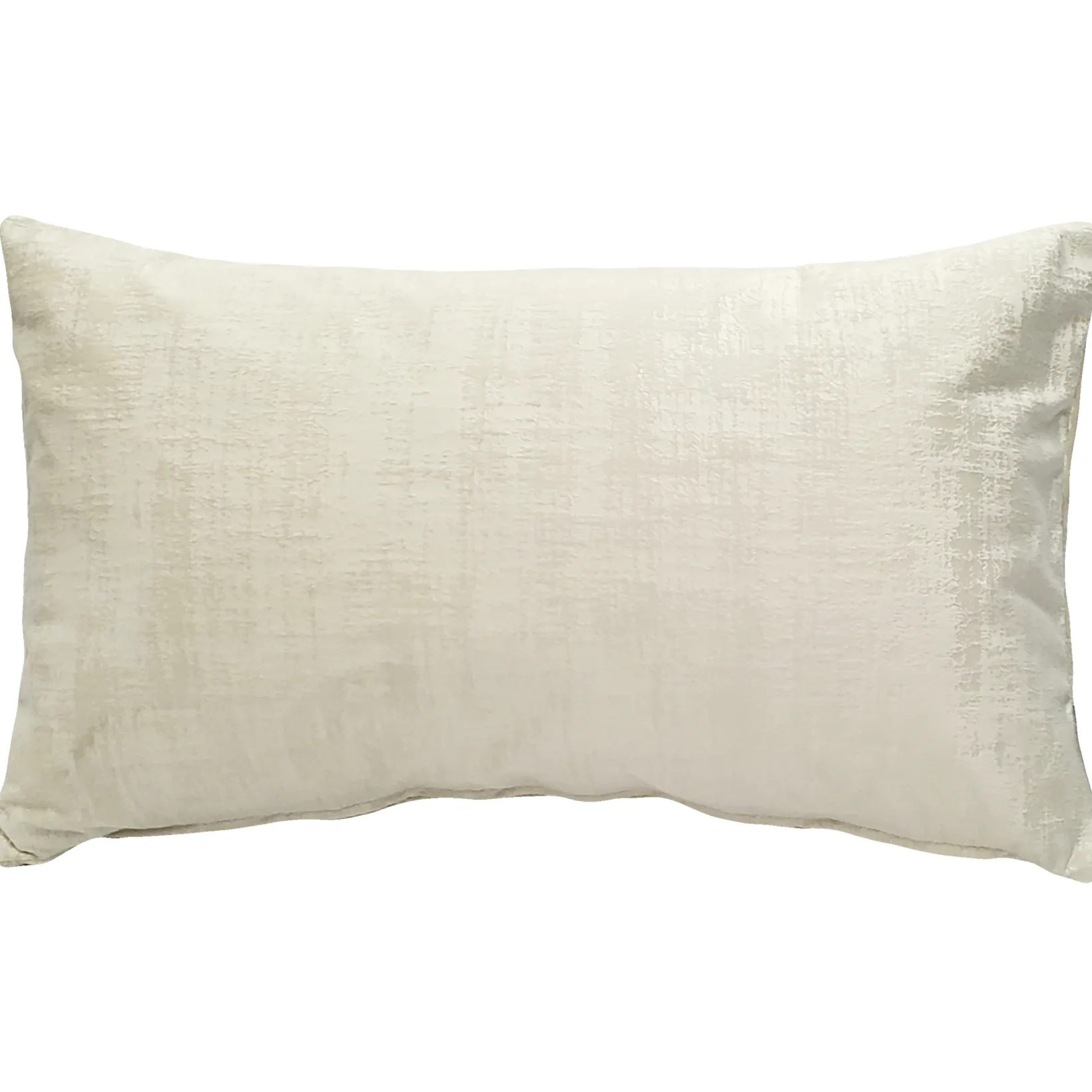 Alabaster Stucco Cream Throw Pillow 12x20
