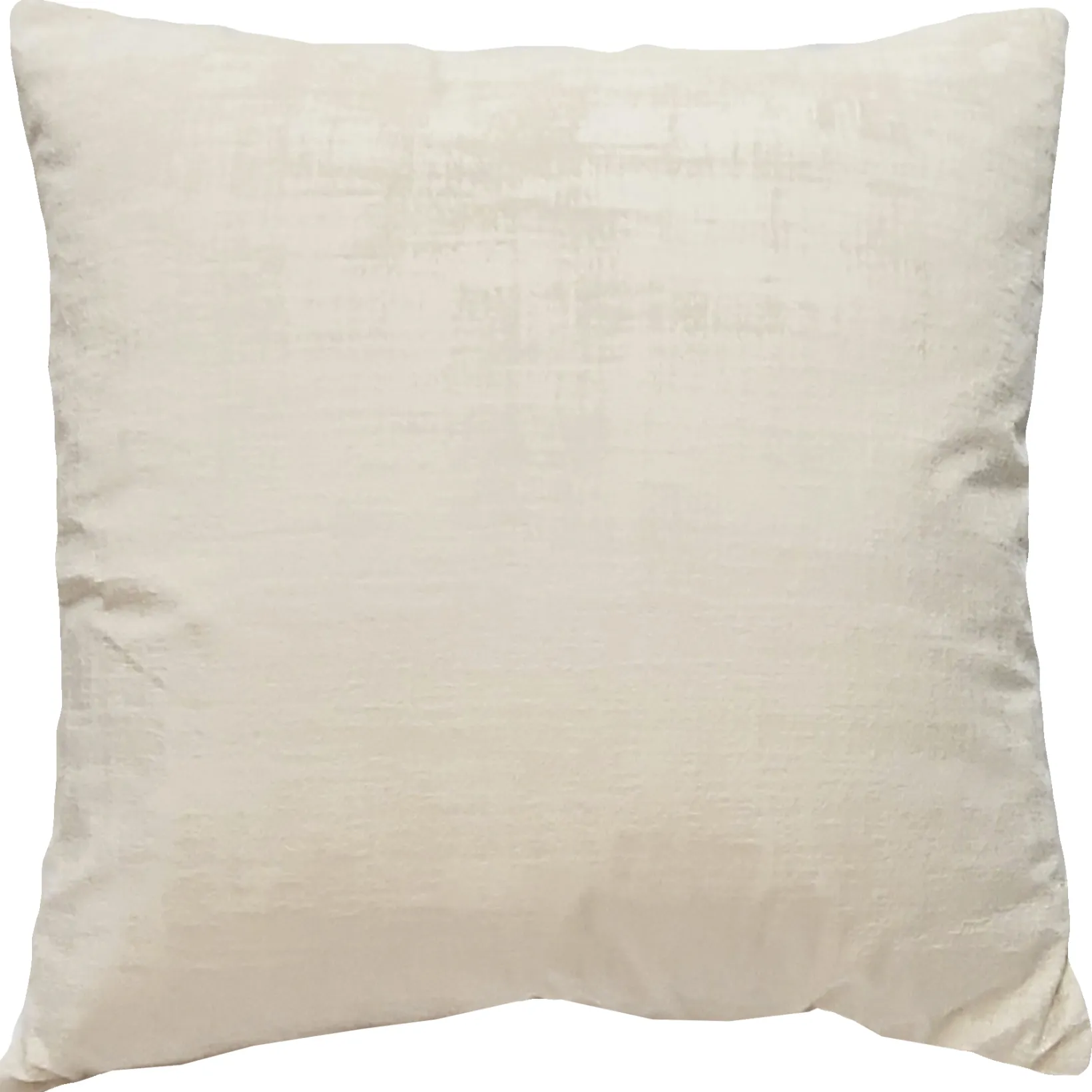 Alabaster Stucco Cream Throw Pillow 20x20