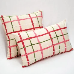 Albany Checks 12x20 Throw Pillow
