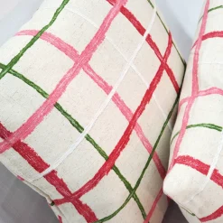 Albany Checks 12x20 Throw Pillow