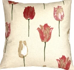 Albany Tulips 22x22 Throw Pillow