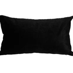 Art Deco Textured VelvetStripes Throw pillow 12x20