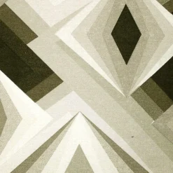 Asscher Cut Throw Pillow 17x17