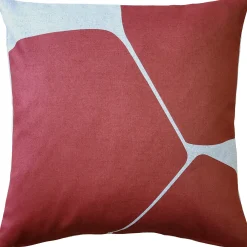 Aurora Spanish Red Throw Pillow 19x19