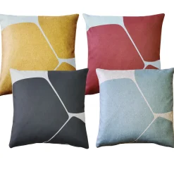 Aurora Throw Pillows 19 Inch Square
