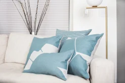 Aurora Throw Pillows 19 Inch Square
