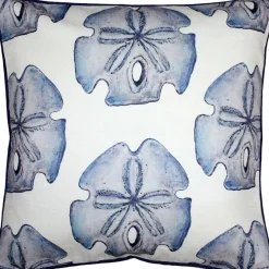 Big Island Sand Dollar Large Scale Print Throw Pillow 20x20