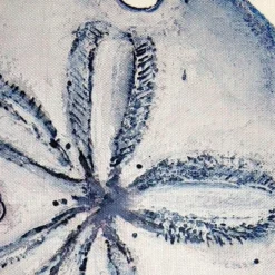 Big Island Sand Dollar Solitaire Throw Pillow 20x20
