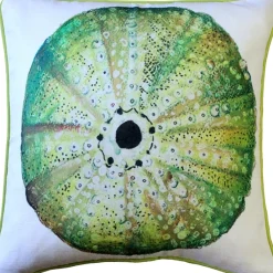 Big Island Sea Urchin Solitaire Throw Pillow 20x20