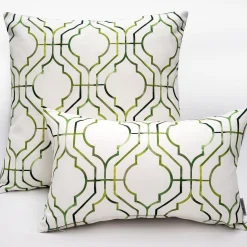 Biltmore Gate Green Throw Pillow 20x20