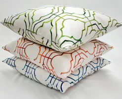 Biltmore Gate Green Throw Pillow 20x20