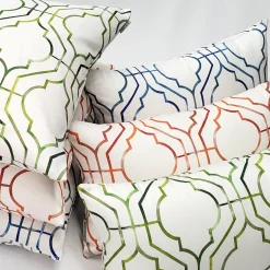 Biltmore Gate Green Throw Pillow 12x20