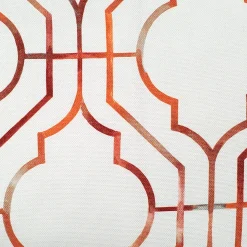 Biltmore Gate Orange Throw Pillow 20x20