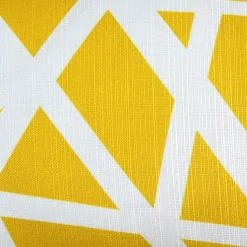 Bird's Nest Yellow Throw Pillow 12x19