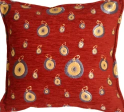 Blue Target 17x17 Throw Pillow