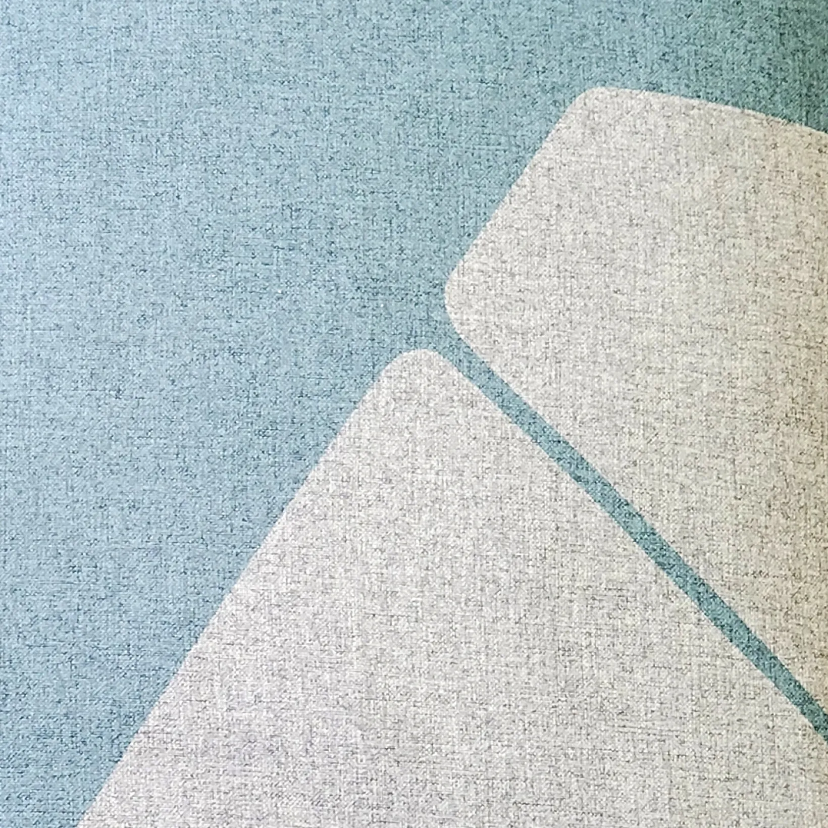 Boketto Paradiso Blue Throw Pillow 19x19
