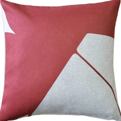 Boketto Spanish Red Throw Pillow 19x19