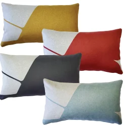 Boketto Throw Pillow 12x19 Inch Rectangular