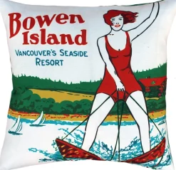 Bowen Island Outdoor Throw Pillow
