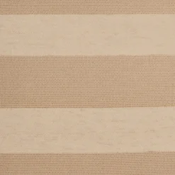 Brackendale Stripes Cream Throw Pillow 22x22