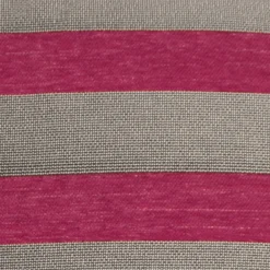 Brackendale Stripes Pink Throw Pillow 22x22