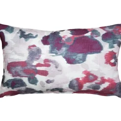 Brandy Bay Blush Floral Throw Pillow 12x19