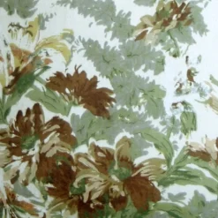 Brookside Garden Green 17x17 Throw Pillow
