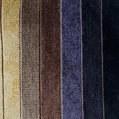 Bullion Stripes Textured Velvet Throw Pillow 20x20