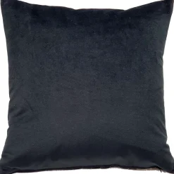 Bullion Stripes Textured Velvet Throw Pillow 20x20