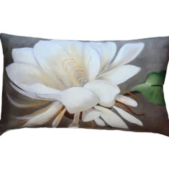Cactus Flower 12x20 Throw Pillow
