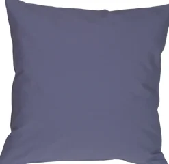 Caravan Cotton Denim Blue 16x16 Throw Pillow