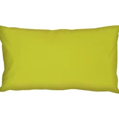Caravan Cotton Lime Green 9x18 Throw Pillow