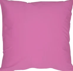 Caravan Cotton Orchid Pink 18x18 Throw Pillow