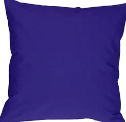 Caravan Cotton Royal Blue 20x20 Throw Pillow