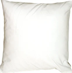 Caravan Cotton White 20x20 Throw Pillow