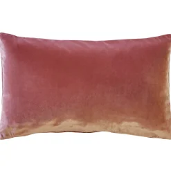 Castello Rose Blush Velvet Throw Pillow 12x20