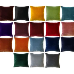 Castello Velvet 20 Inch Square Pillows