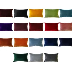Castello Velvet Rectangular Throw Pillows