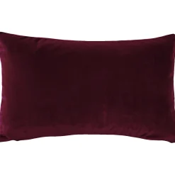 Castello Wine Velvet Throw Pillow 12x20