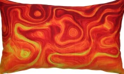 Catching Fire Throw Pillow 12x19