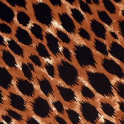 Cheetah Print Cotton Large Throw Pillow