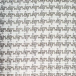 Coco Jicama Houndstooth Outdoor Throw Pillow 12x19