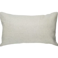 Cream Broad Weave 12x20 Throw Pillow