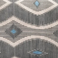 Desmond Blue Diamond Pillow 12x20