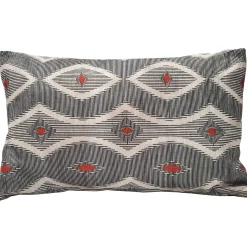 Desmond Red Diamond Pillow 12x20