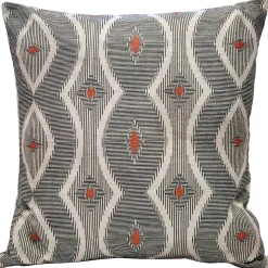 Desmond Red Diamond Pillow 19x19