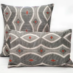 Desmond Red Diamond Pillow 19x19