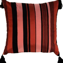 Dramatic Stripes Accent Pillow