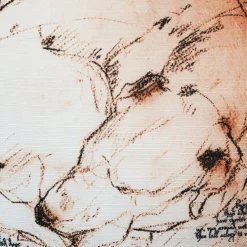 Dreaming Dog Throw Pillow 17x17