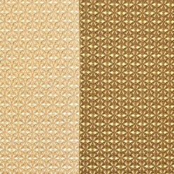 Esther Tan and Brown Striped Pillow 16x16